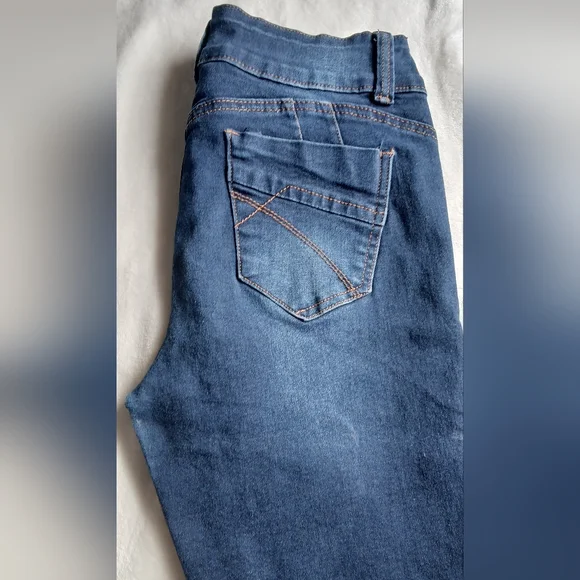 Blue Skinny Jeans for Women - Picture 6 of 7